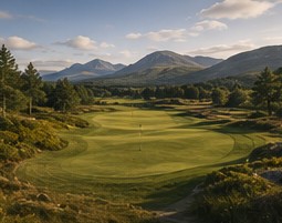 Hole 18 — Home by the Loch