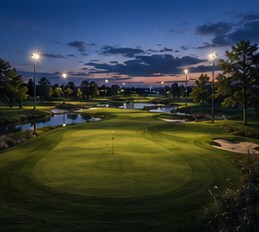 Hole 18 — Floodlight
